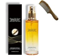Spray huile revitalisant fortifiant pour cuir chevelu et cheveux, sans rinçage Huiles capillaires parfumées apaisantes, sprays parfumés, améliorent les cheveux secs et crépus (1pcs)