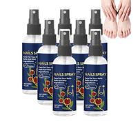 Spray Hydratant Pour Les Ongles, Spray Traitant Pour Les Ongles, RafraîChit Et Hydrate La Peau, SéRum Pour Les Pieds Et Les On/gles, Sp/ray Les Pieds Pour Talons FendilléS Et Peaux SèChes (7 PCS)