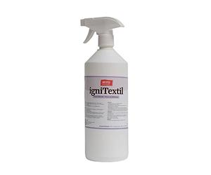 Spray Ignifuge Anti Feu Tout textile - Attestation M1 Fournie - Prêt à l'emploi, à pulvériser - 1L = 10m2 de tissu très léger ou 4m2 de tissu très épais ignifugés - Fabrication Française.