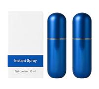 Spray instantané, huile pour hommes, pulvérisateur retardateur pour hommes pour une longue durée, charisme amélioré, action rapide (2 pcs)