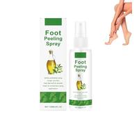 Spray instantané pour les pieds, spray peeling pour les pieds avec huile, exfoliant pour peaux mortes et hydratant pour des pieds doux et lisses, pour tous les types de peau (1 pcs)