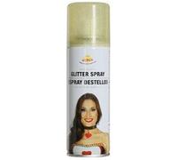 spray laque cheveux pailleté 125ml or - guirca 17005 Jaune G