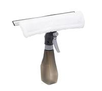 5five Spray lave-vitres 3en1 Mop 27 cm – Pulvérisateur + 2 têtes Gris