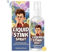 Spray liquide à odeur désagréable | 50 ml Pour Blagues Thème Péter,Spray Drôle et Puant - Pour Adultes Fêtes Poisson D'Avril Halloween Rassemblements Fériés Bureau Bus Ascenseur Voyage