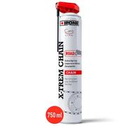 Ipone Graisse de chaîne Moto X-trem Chain Road – Aérosol O-X-Z 750 ml – Tenue longue durée 800 km