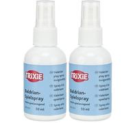 Spray ludique à la valériane TRIXIE - Spray Stimulant pour Chats - Favorise l'instinct de Jeu - À l'extrait de valériane - pour Jouets et couchages - 50 ML - 42420 (Lot de 2)