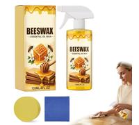 Spray lustrant à la Cire D'abeille pour Bois, 2026 New Rénovateur et Nettoyant Naturel pour Meubles, Cire Meuble en Bois, Spray de Polissage pour le Bois, Ravive l'éclat et Elimine les Rayures (1Pcs)