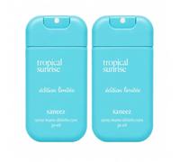 Spray Mains Désinfectant 30 ml - Tropical Sunrise - Lot de 2 - Format Nomade - Sans Rinçage - Parfum Tropical