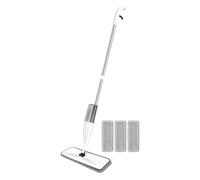 Spray Mop Wet Dry Floor Cleaner - Rotatable Hardwood Mop