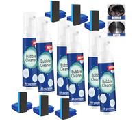 Spray moussant anti-huile très efficace, nettoyant multi-usages, nettoyant puissant pour taches d'huile lourde, spray nettoyant en profondeur sans rinçage pour cuisine (6pcs)