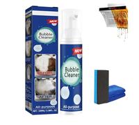 Spray moussant anti-huile très efficace, spray nettoyant tout usage, spray moussant anti-graisse et anti-salissures tenaces, nettoyant moussant en profondeur pour cuisine (1pcs)