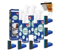 Spray moussant anti-huile très efficace, spray nettoyant tout usage, spray moussant anti-graisse et anti-salissures tenaces, nettoyant moussant en profondeur pour cuisine (6pcs)
