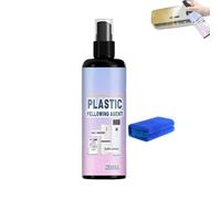 Spray multi-usages pour plastique jauni : Redonnez à vos plastiques leur blancheur éclatante en quelques secondes. Puissant nettoyant pour plastique jauni. (1PCS)