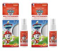 SPRAY MULTIVITAMINES - GRANIONS PAT PATROUILLE - goût tropical - Vitamine C et Vitamines du groupe B - Immunité, Fatigue - Sans colorant, sans arôme artificiel, sans lactose - Made in France