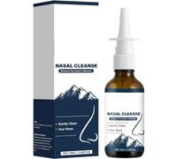 Spray nasal à l'iode, utilisation quotidienne et nomade, formule naturelle, nettoie et rafraîchit les voies nasales, pour femmes et hommes