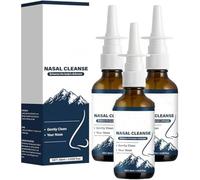 Spray nasal à l'iode, utilisation quotidienne et nomade, formule naturelle, nettoie et rafraîchit les voies nasales, pour femmes et hommes