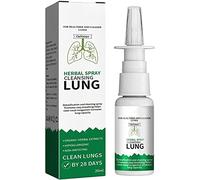 Spray nasal bio à base de plantes pour nettoyer et réparer les poumons, à action rapide, nettoyage et désintoxication, soulage la congestion nasale, vous garde en bonne santé (1 pièce)
