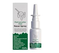 Spray nasal doux à l'extrait de menthe poivrée naturelle - Solution saline apaisante pour un nettoyage, une hydratation et une fraîcheur quotidiens, 20 ml