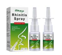 Spray Nasal Naturel Contre La Rhinite, Soulagement Rapide, Eternuements, Sinusite, Ronflement, 2 Pieces