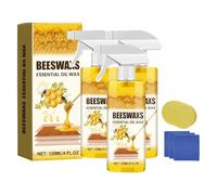 Spray Naturel À La Cire D'abeille Micro-moléculaire, Spray De Polissage Pour Bois À La Cire D'abeille, Spray Micro-moléculaire Pour Réparer Les Rayures Sur Les Meubles (3pcs)