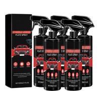 Spray nettoyant 3 en 1 haute protection pour voiture, nettoyant sans eau, anti-rayures, nettoyage automatique et manuel de la peinture, pour métal, outils et voitures (120ML,5PC)