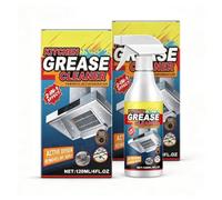 Spray Nettoyant À Graisse De Cuisine Oxygène Actif, Robuste | Spray Nettoyant À Graisse De Cuisine À Oxygène Actif, Mousse For Évier De Hotte De Cuisinière(2pcs)