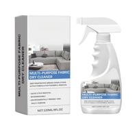 Spray nettoyant à sec multi-usages pour tissus, idéal pour les canapés et autres tissus d'ameublement. Élimine les taches sur les vêtements, détachant les taches de graisse et d'encre.