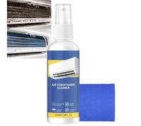 Spray Nettoyant AC, Nettoyant De Bobine AC Polyvalent, Nettoyant De Climatiseur Sans Rinçage Pour Bobines D'évaporateur, Condenseurs, Évents Et Filtres, Solution De Nettoyage En Profondeur (1Pcs)
