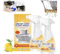 Spray nettoyant anti-salissures grasses, nettoyant moussant multifonctionnel et puissant pour la cuisine, pour four, cuisinière et cuisine