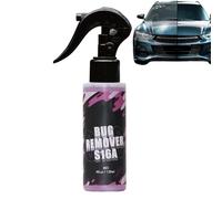 Spray Nettoyant Auto | Mousse Liquide Nettoyante Brillante | Spray Lavage Auto 120ml Dégraissant Goudron - Pour Saleté Résine Sève d'Arbre Fientes d'Oiseau Peinture Verre Caoutchouc Chrome Camion