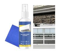 Spray Nettoyant Climatisation | Spray Nettoyant Désodorisant Pour Climatiseur 100 ml - pour Climatiseur Sans Rinçage,Pour Maison Appartement Bureau Chambre Hôtel Camping-Car Sous-Sol