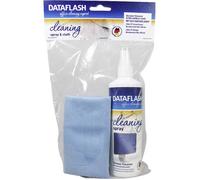 Spray nettoyant - DATAFLASH - DF1623 - 250 ml - Chiffon microfibre inclus - Nettoyage sans traces
