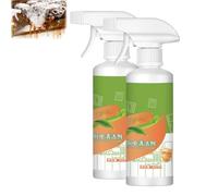 Spray Nettoyant de Cuisine Ionique Électrolysé, Dégraissant Multi-Usage, Formule Naturelle, Nettoyant Doux pour Plaque, Four, Micro-ondes et Hotte Aspirante (2PC, 300ML)