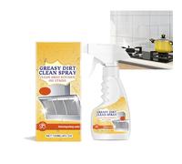 Spray nettoyant de cuisine plus lourd, mousse dégraissante puissante pour hotte, four, barbecue et séparateur de graisse, élimine les taches d'huile tenaces et les aliments brûlés (1 pièce)