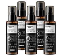 Spray Nettoyant For Rasoir 100 Ml, Compatible Avec Braun, Compatible Avec Philips, Compatible Avec Panasonic, Convient À 99% Des Rasoirs Et Tondeuses À Cheveux(5 pcs)