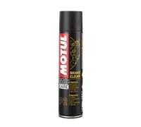 Motul - Dégraissant Surpuissant Non Chloré pour Freins et Pièces Mécaniques de Moto - Aérosol - Dissout Toutes Traces de Graisse, Huile et Goudron - MC Care Brake Clean P2-400 ML