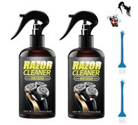 Spray nettoyant haute efficacité pour rasoir électrique, nettoyant, lubrifiant, antirouille, avec brosse