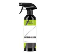 Spray nettoyant intérieur automobile, solution anti-décoloration longue durée, 120 ml, brume de brillance, spray nettoyant intérieur pour cuir de voiture, élimine facilement la saleté, idéal pour les