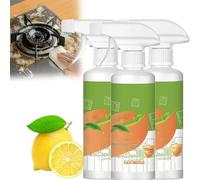Spray nettoyant ionique électrolysé pour appareils de cuisine, nettoyant multi-usages pour graisses, formule enzymatique naturelle, détachant les graisses tenaces, compatible avec (300, Millilitres)