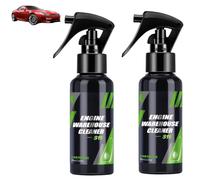 Spray nettoyant moteur haute efficacité, nettoyant et dégraissant industriel multi-usages, outil d'entretien pour tableau de bord intérieur de voiture pour éliminer les taches d'huile tenaces.