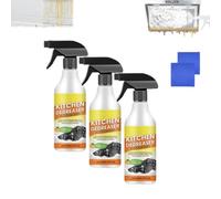 Spray nettoyant mousse dégraissant concentré puissant pour la cuisine, nettoyant moussant concentré multi-usages pour les taches sur les ustensiles de cuisine (3PCS)