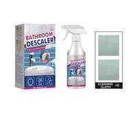 Spray nettoyant mousse détartrante salle de bain, puissant dissolvant calcaire et taches, mousse nettoyante multi-usage pour toilettes, douche, baignoire, évier, carreaux et robinet (1pcs)