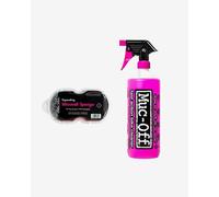 Spray nettoyant Muc-Off Bio 1L + Éponge Muc-Off Microcell Sponge