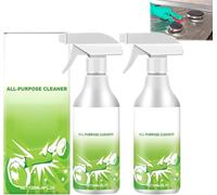 Spray nettoyant multi-usages, dégraissant puissant, mousse détartrante pour salle de bain, nettoyage sans rinçage des taches d'huile tenaces