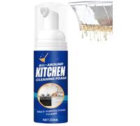Spray nettoyant multi-usages japonais, nettoyant en mousse de cuisine, nettoyant en mousse multi-usages, mousse de nettoyage complète pour cuisine, nettoyant dégraissant à bulles (1pcs)