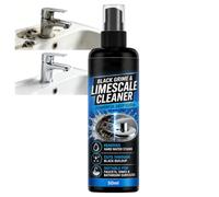 Spray nettoyant noir pour évier et pomme de douche, dissolvant de taches d'eau dure et de calcaire, détartrant de robinet mat, nettoyant pour salle de bain (1 pièces)