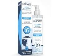 Spray Nettoyant Pour Appareils Auditifs 150ml Avec Brosse Incluse Udinett Pour Le Nettoyage Quotidien Des Écouteurs et Oreillettes Bluetooth Hygiénisant Formule Délicate Élimine Cérumen et Saleté