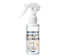 Spray nettoyant pour bijoux - 120 ml - Anti-ternissement instantané - Pour argent - Anti-ternissement - Pour bijoux dorés