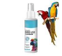 Spray nettoyant pour cage à oiseaux - 100 ml sûr et puissant contrôle des odeurs | Solution nettoyante désodorisante pour cage à oiseaux | pour jouets de volière, bain d'oiseaux, cage de perche