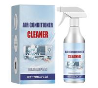 Spray Nettoyant Pour Climatisation Mobile Split, 120 Ml Spray Moussant Sans Rinçage Bombe De Nettoyage Pour Climatiseur De Voiture Maison Auto